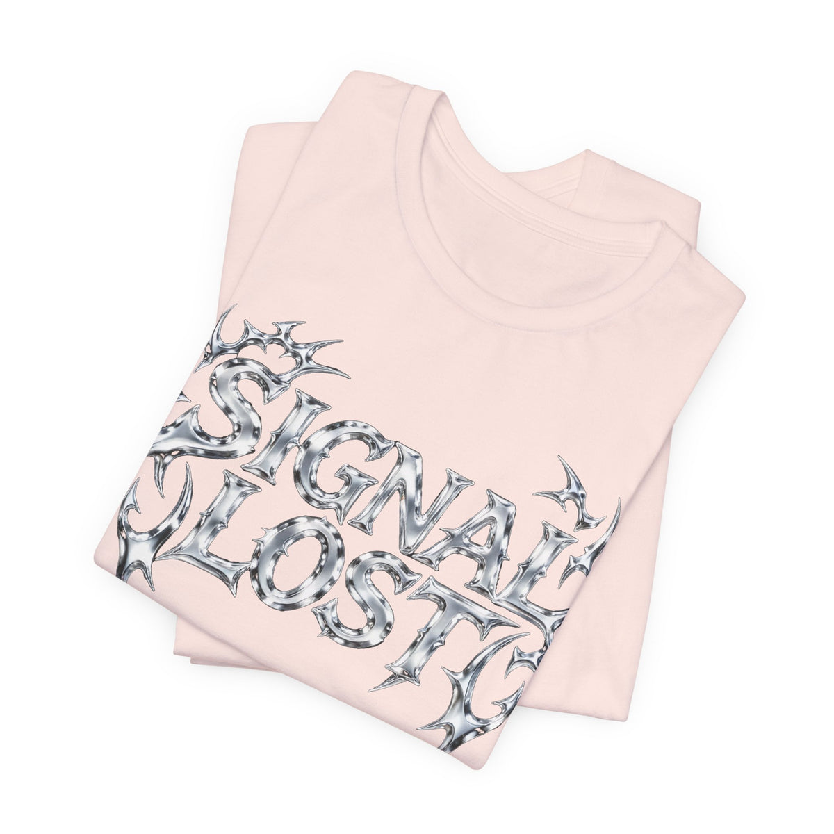 SIGNAL LOST Tee - Y2K Graphic Classic Cotton Top