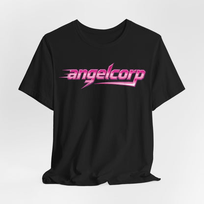 angelcorp Pink Racing Tee - Y2K Graphic Classic Cotton Top