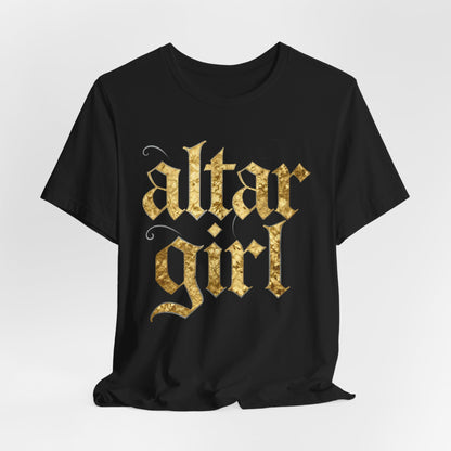 altar girl Tee - Y2K Graphic Classic Cotton Top
