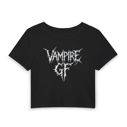 VAMPIRE GF Baby Tee - Y2K Graphic Fitted Top