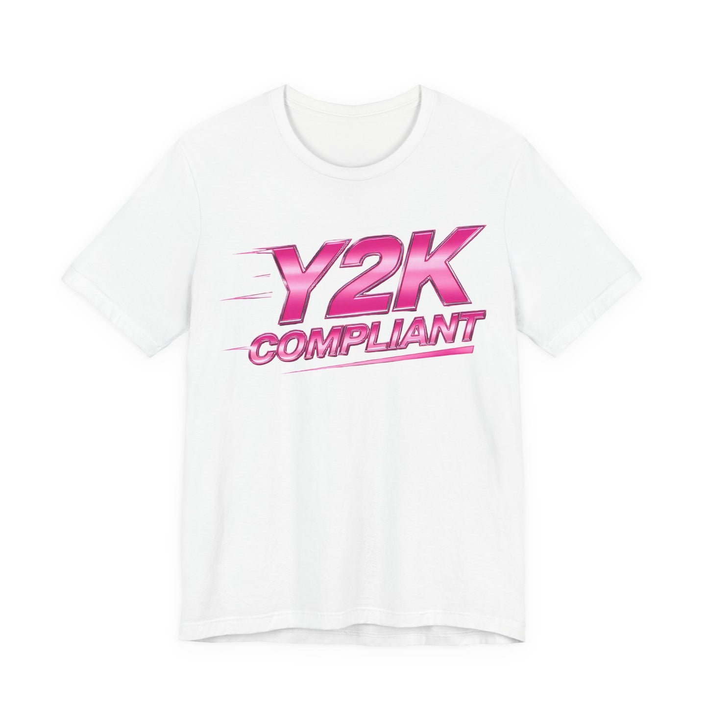 Y2K COMPLIANT Tee - Y2K Graphic Classic Cotton Top