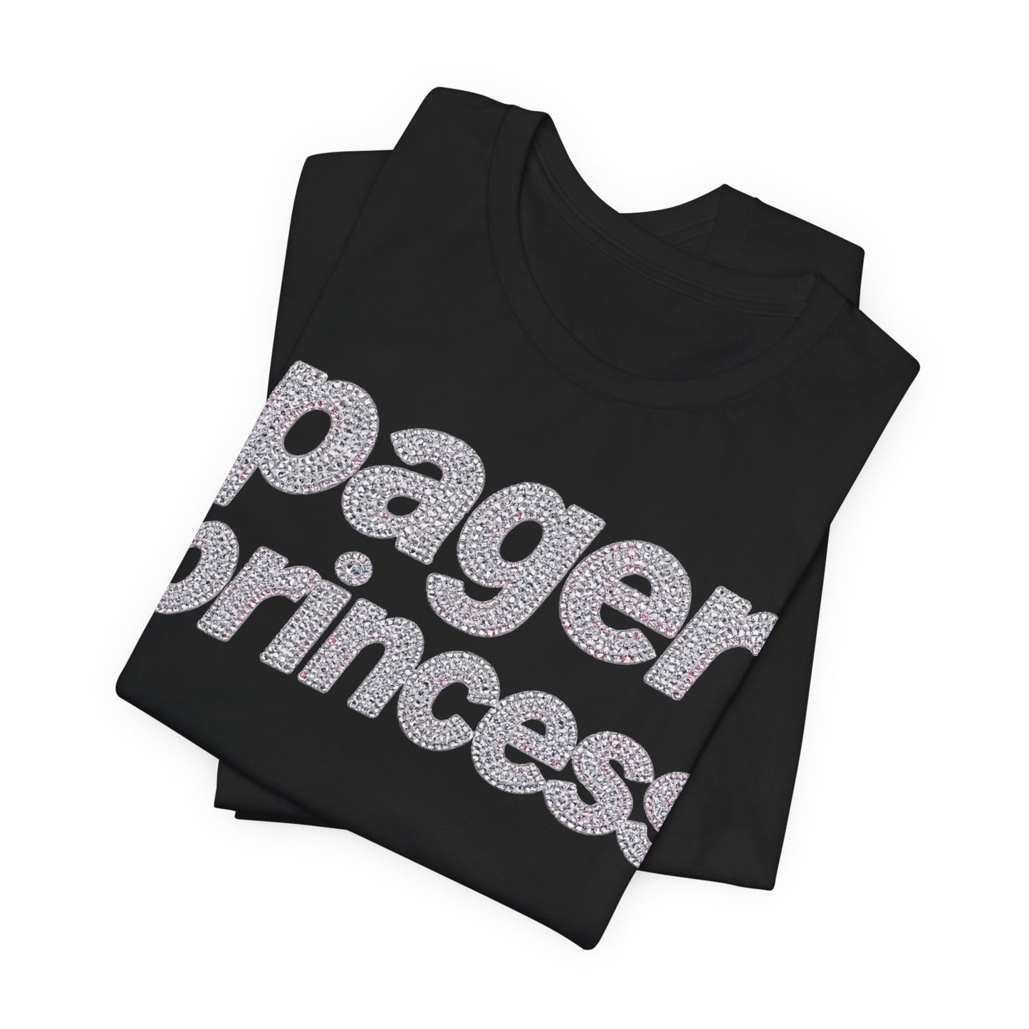 pager princess Tee - Y2K Graphic Classic Cotton Top