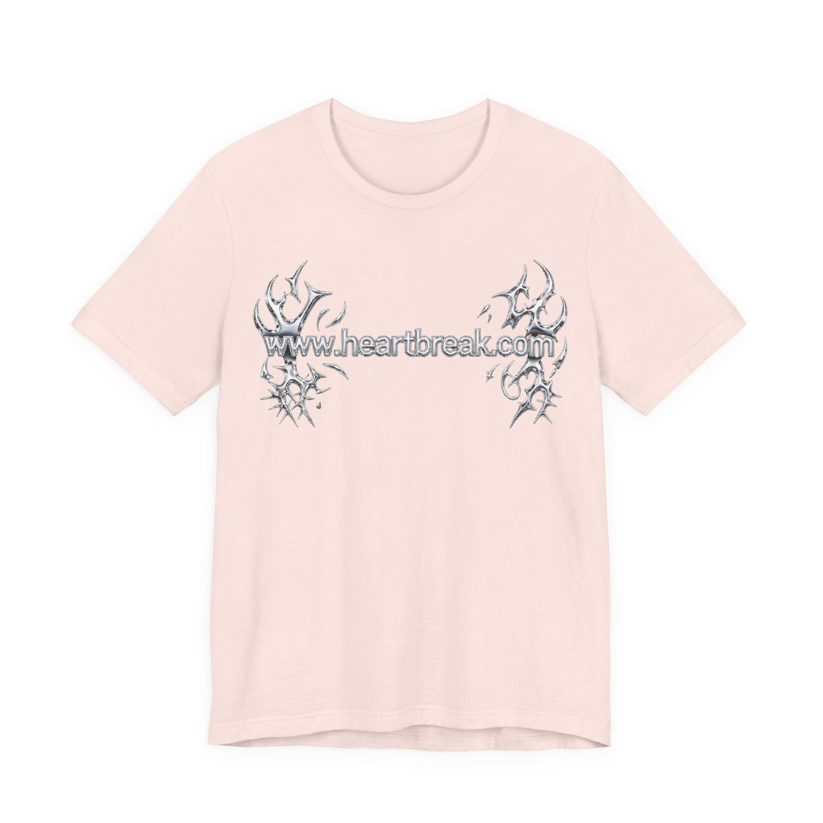 www.heartbreak.com Tribal Chrome Tee - Y2K Graphic Classic Cotton Top