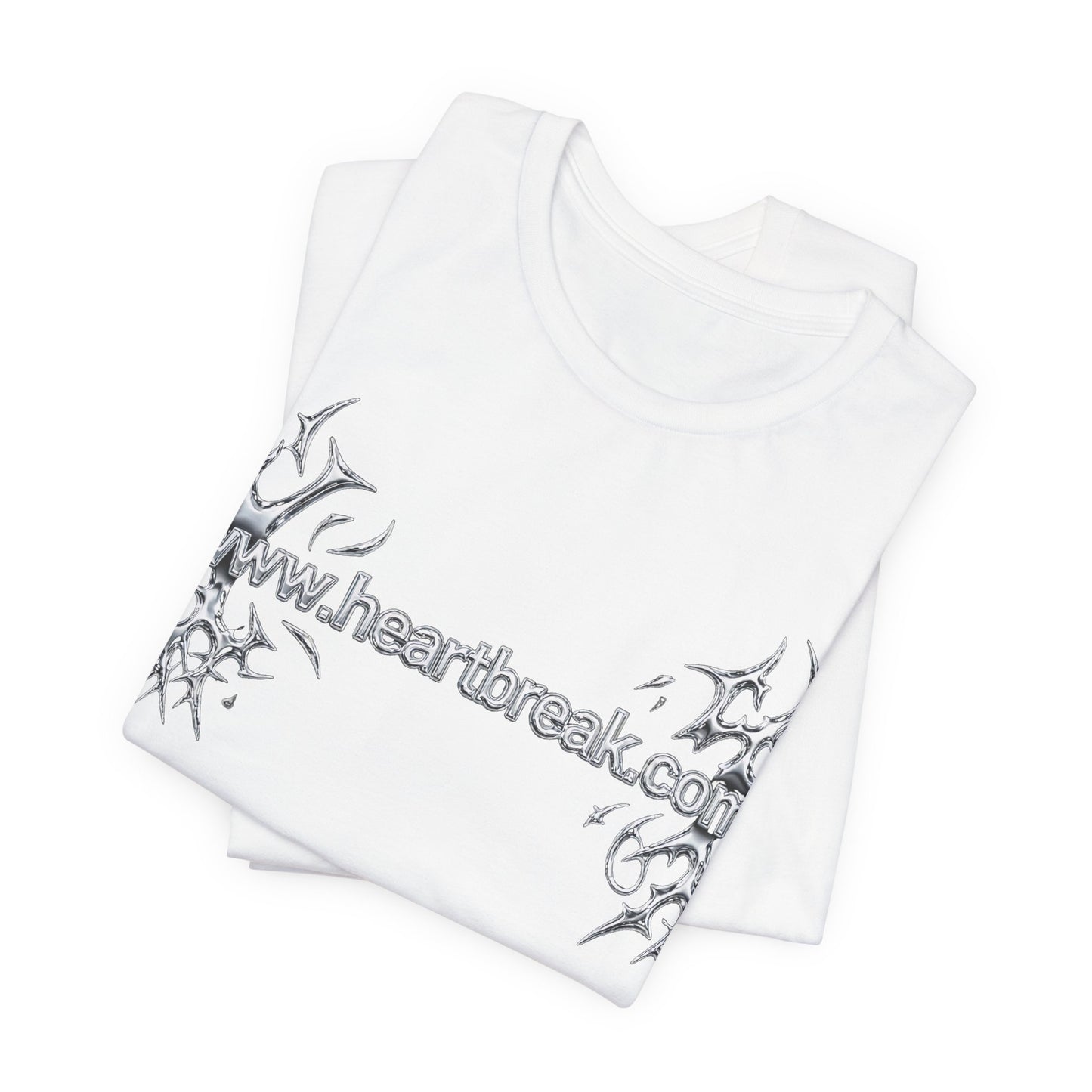 www.heartbreak.com Tribal Chrome Tee - Y2K Graphic Classic Cotton Top
