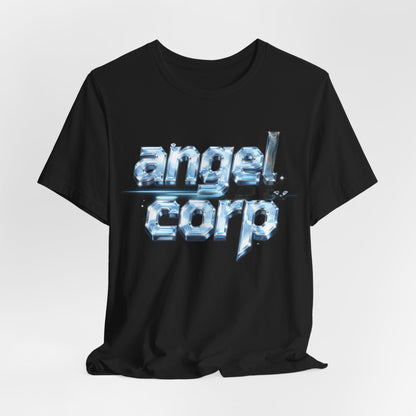 angelcorp Ice Chrome Tee - Y2K Graphic Classic Cotton Top