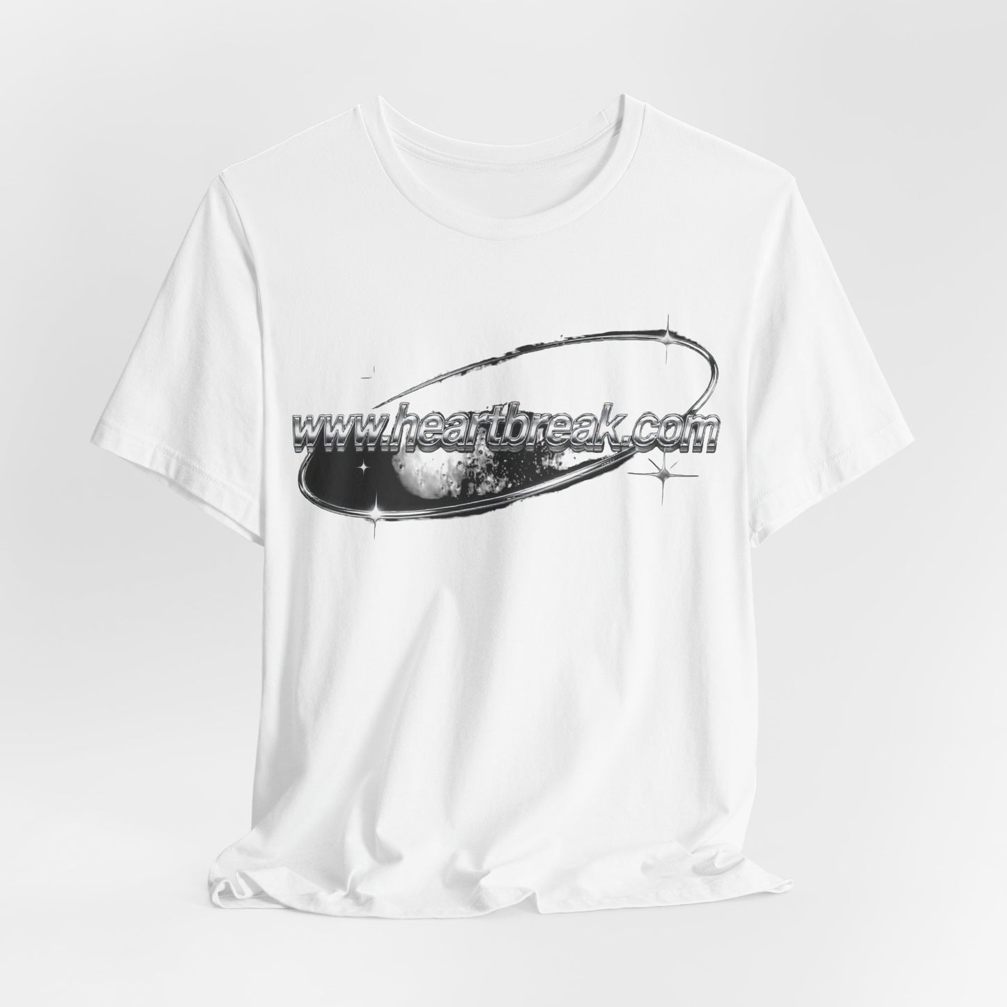 www.heartbreak.com Chrome Orbit Tee - Y2K Graphic Classic Cotton Top