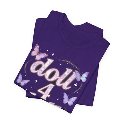 doll 4 doll Fairycore Tee - Y2K Graphic Classic Cotton Top
