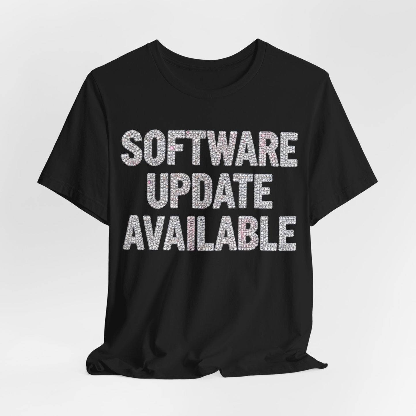 SOFTWARE UPDATE AVAILABLE Tee - Y2K Graphic Classic Cotton Top