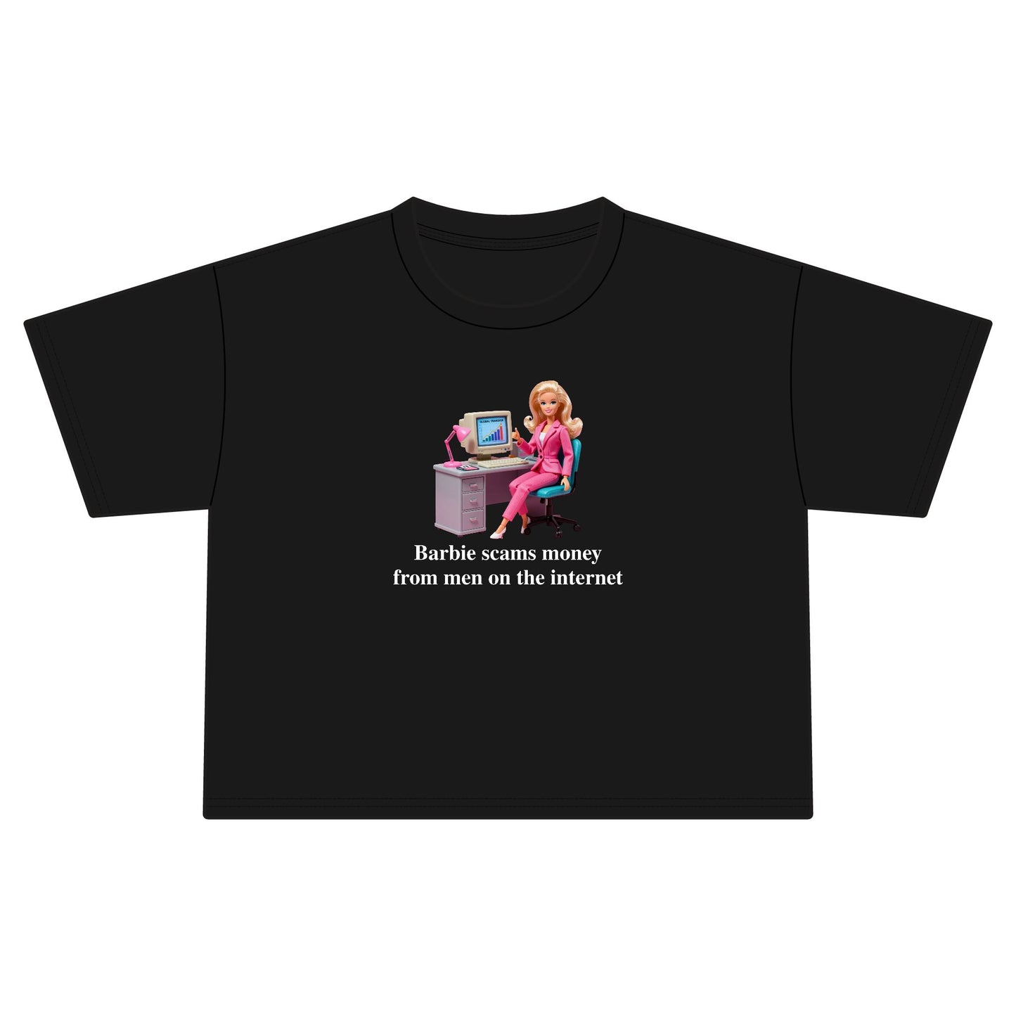 Scam Barb Crop Tee