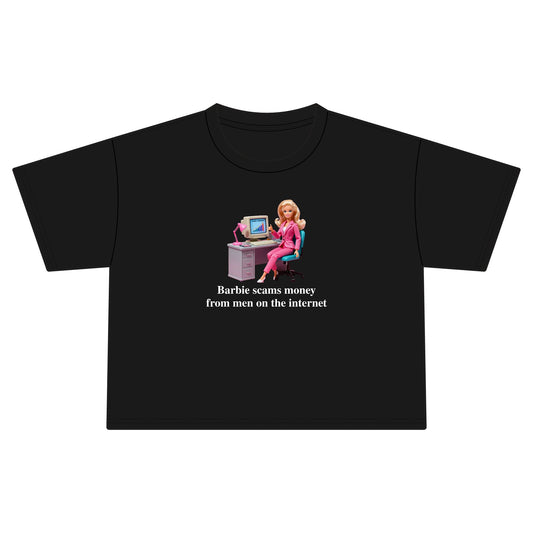 Scam Barb Crop Tee