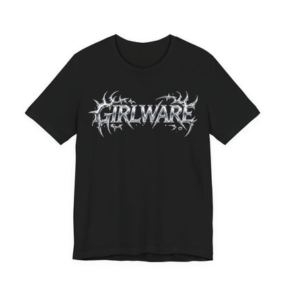 GIRLWARE Tribal Chrome Tee - Y2K Graphic Classic Cotton Top