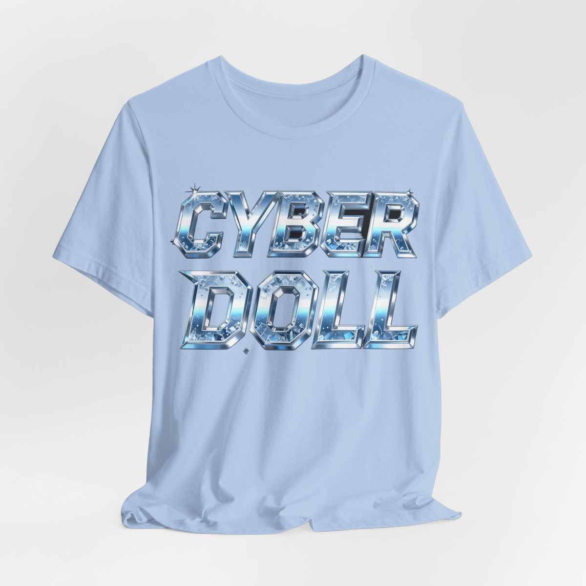 CYBER DOLL Tee - Y2K Graphic Classic Cotton Top