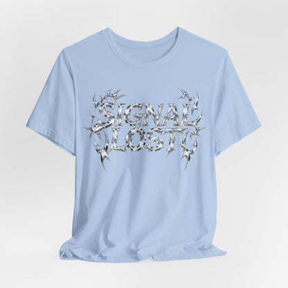SIGNAL LOST Tee - Y2K Graphic Classic Cotton Top