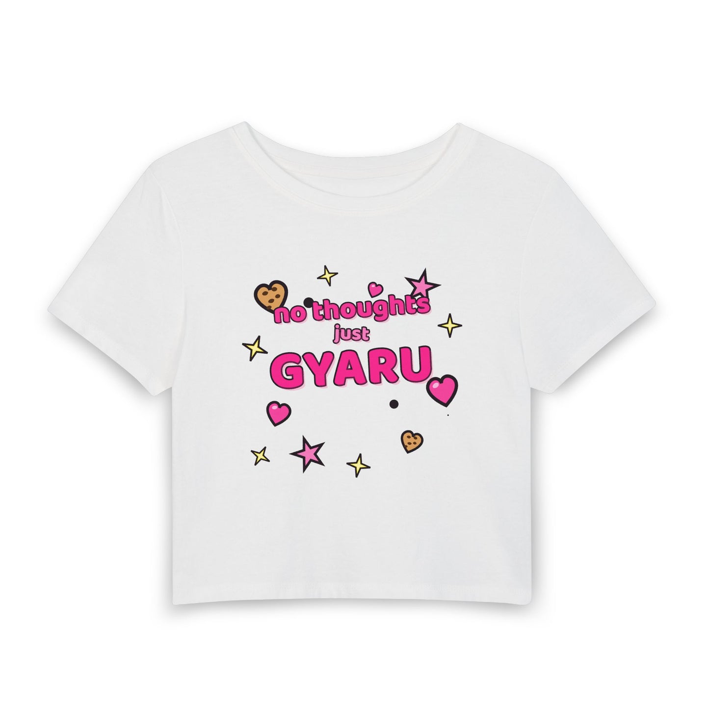 No Thoughts Just Gyaru Baby Tee