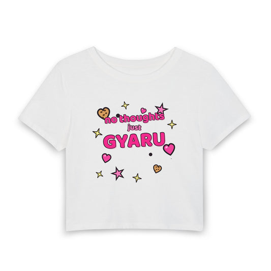 No Thoughts Just Gyaru Baby Tee