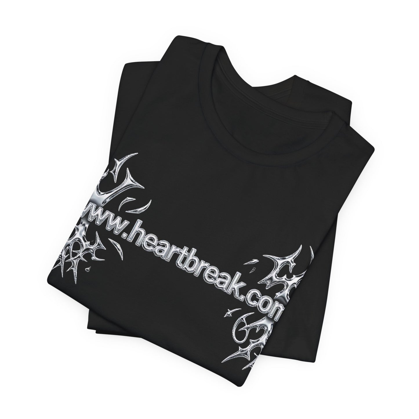 www.heartbreak.com Tribal Chrome Tee - Y2K Graphic Classic Cotton Top