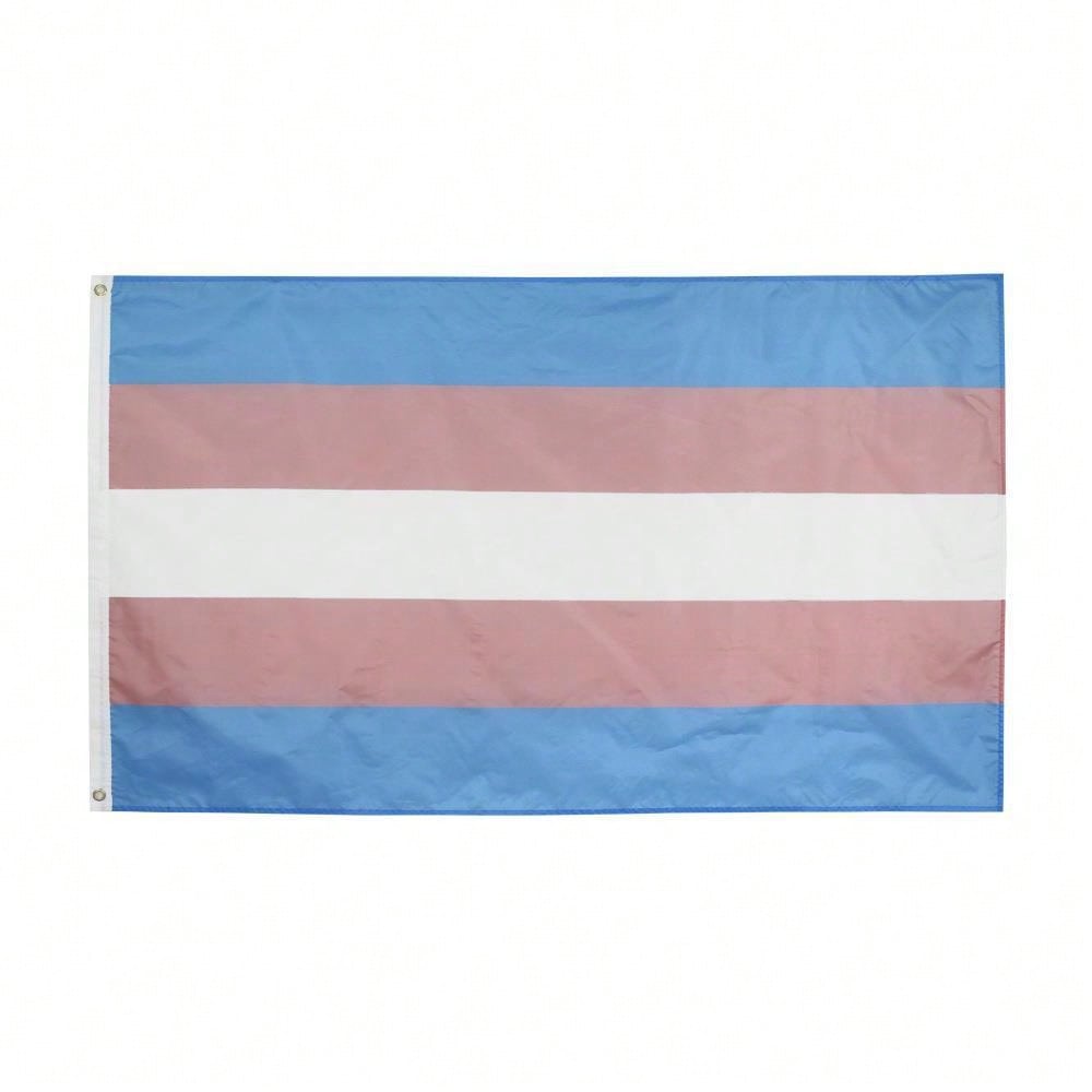Transgender pride flag 3x5 ft with grommets