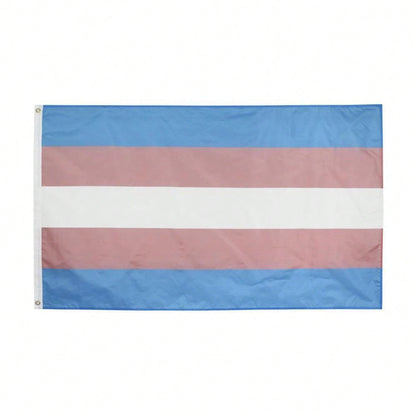 Transgender pride flag 3x5 ft with grommets