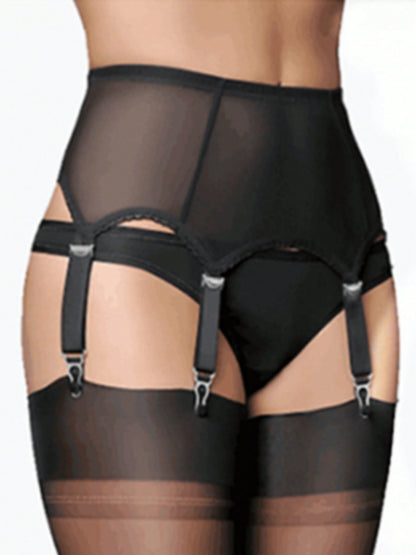 Femme Fatale High-Waist Garter Belt
