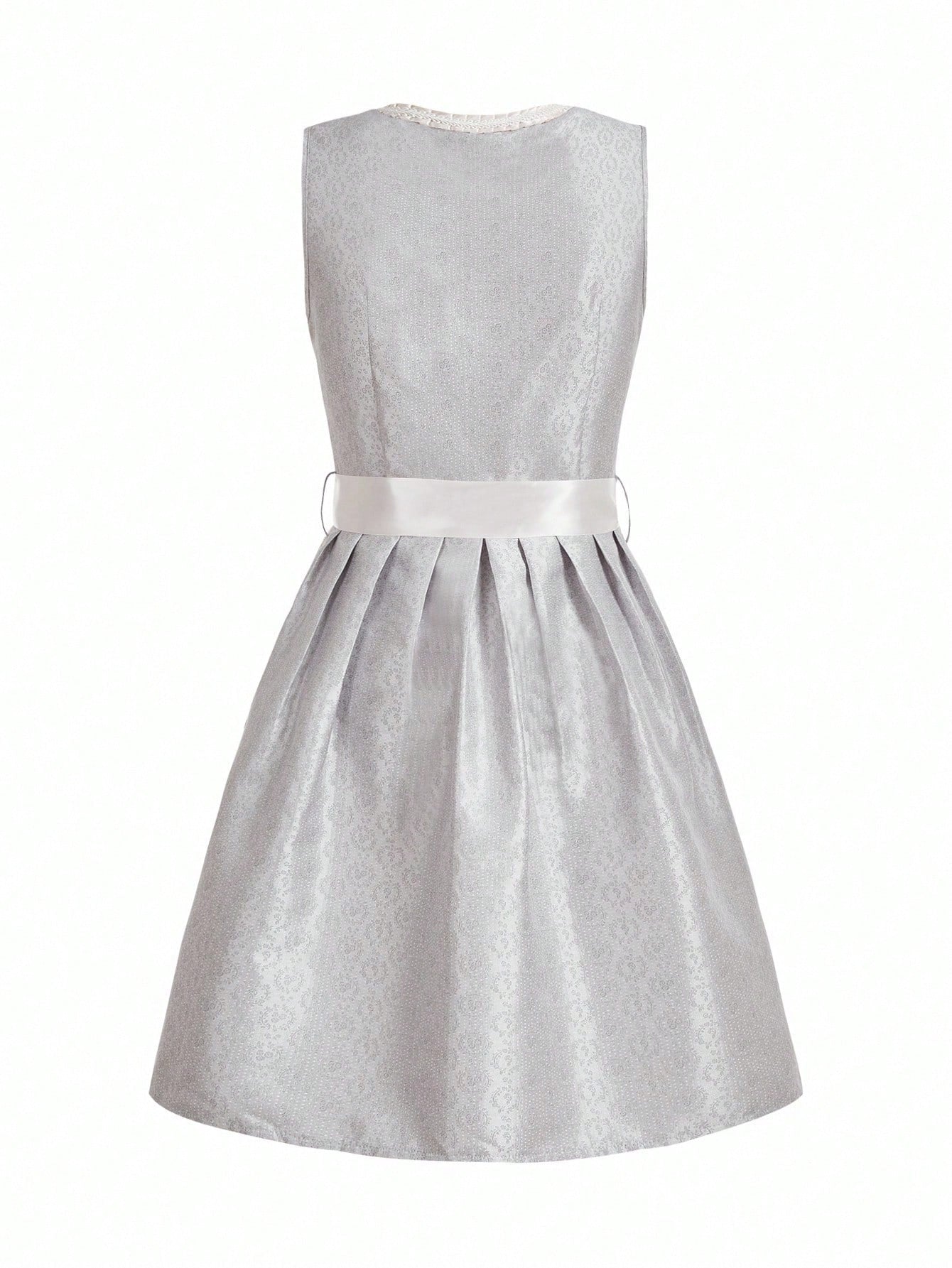 Dirndl dress flat lay back