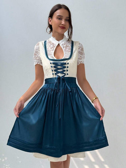 Dirndl dress detail shot