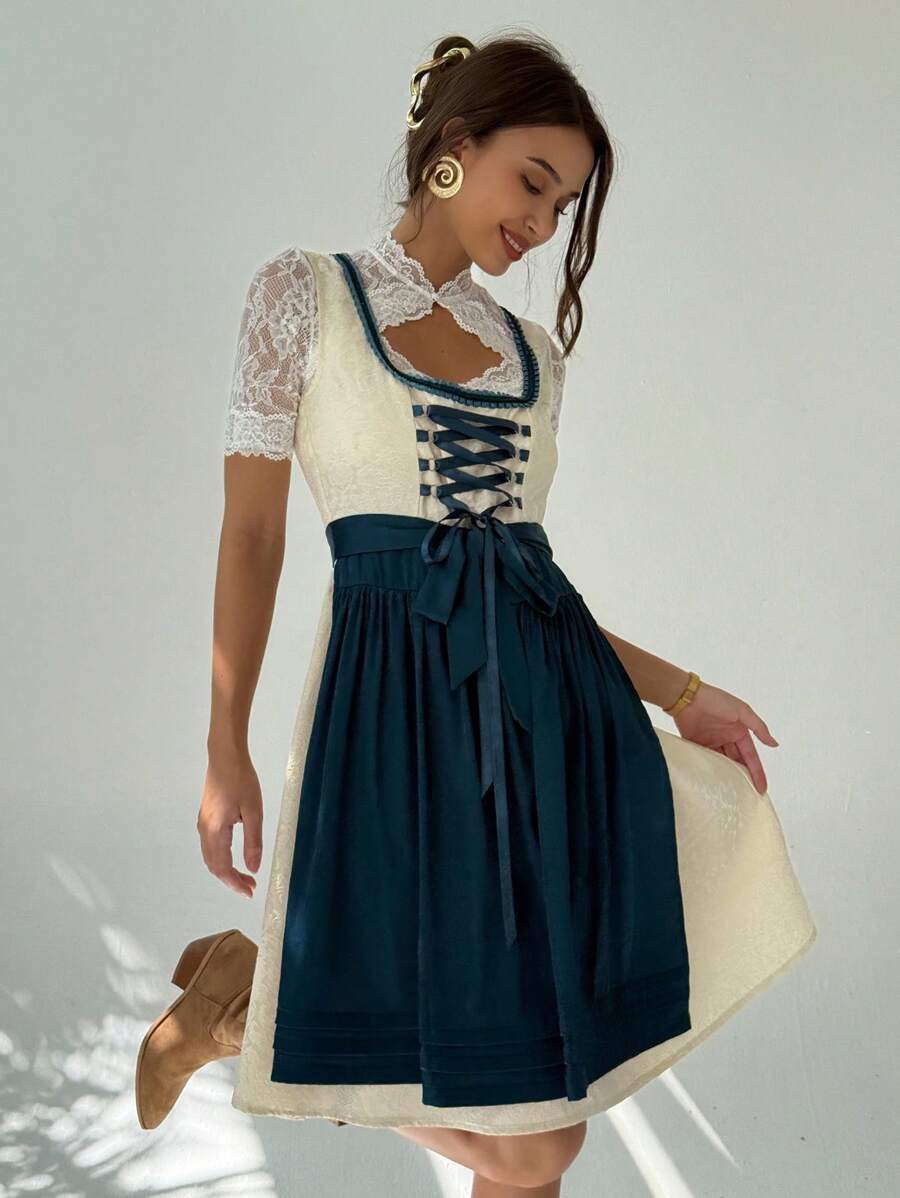 Dirndl dress full length