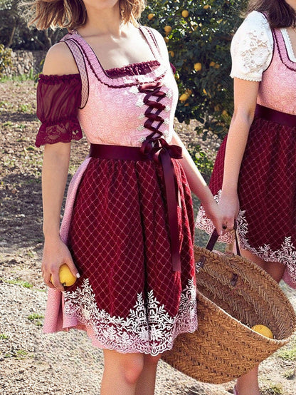 Dirndl dress full look