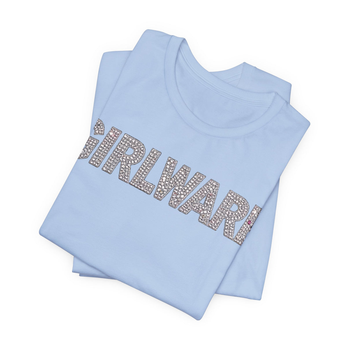 GIRLWARE Rhinestone Tee - Y2K Graphic Classic Cotton Top
