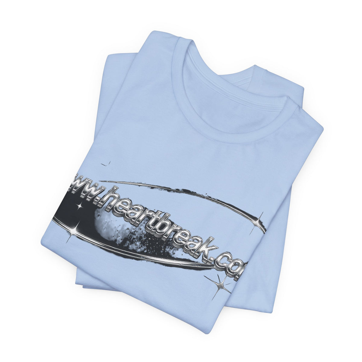 www.heartbreak.com Chrome Orbit Tee - Y2K Graphic Classic Cotton Top
