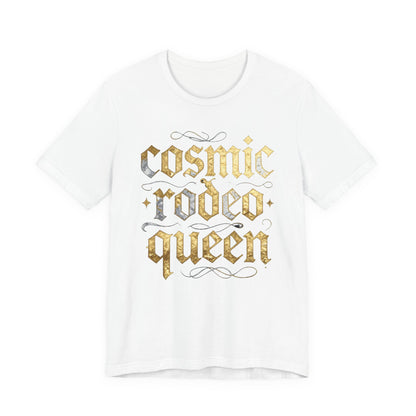 cosmic rodeo queen Tee - Y2K Graphic Classic Cotton Top