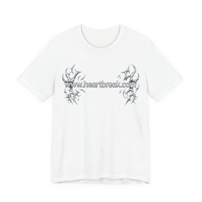 www.heartbreak.com Tribal Chrome Tee - Y2K Graphic Classic Cotton Top