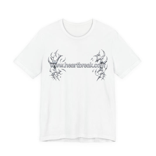 www.heartbreak.com Tribal Chrome Tee - Y2K Graphic Classic Cotton Top