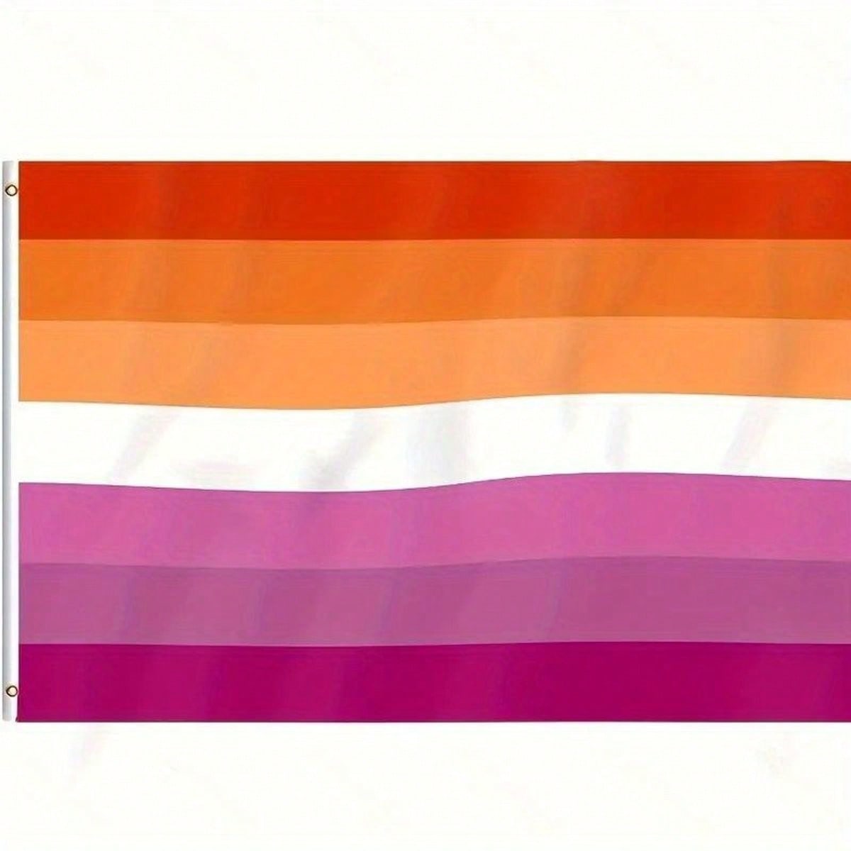Lesbian pride flag 3x5 ft sunset stripes