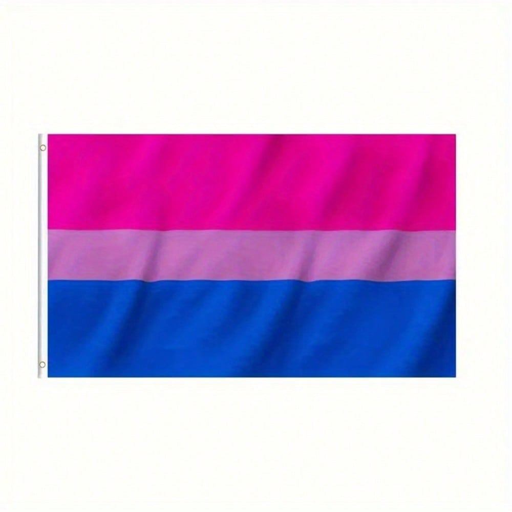 Bisexual pride flag 3x5 ft with grommets
