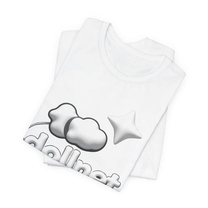 dollnet 2000 Puffy 3D Tee - Y2K Graphic Classic Cotton Top