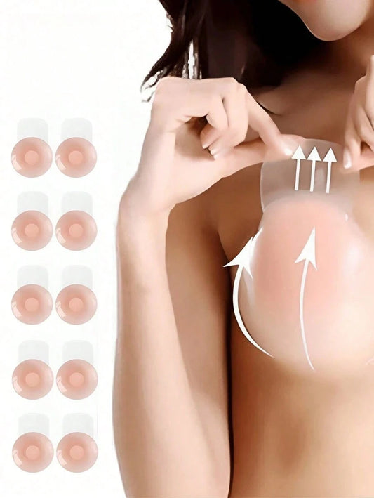 Second Skin silicone lift petals shown lifting the bust