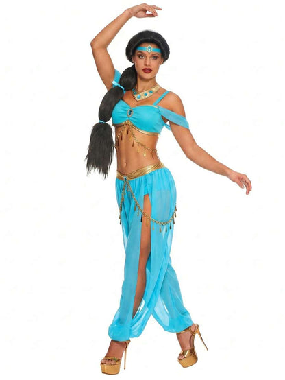 Full length costume set with headband and arm cuffs