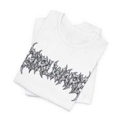 GIRLWARE Tribal Chrome Tee - Y2K Graphic Classic Cotton Top