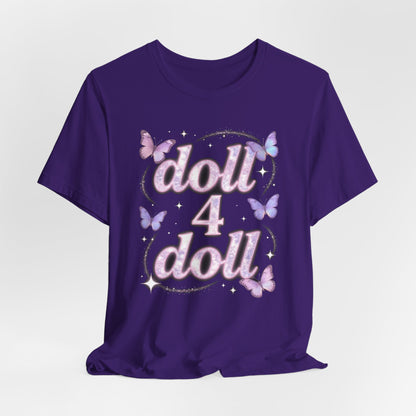 doll 4 doll Fairycore Tee - Y2K Graphic Classic Cotton Top