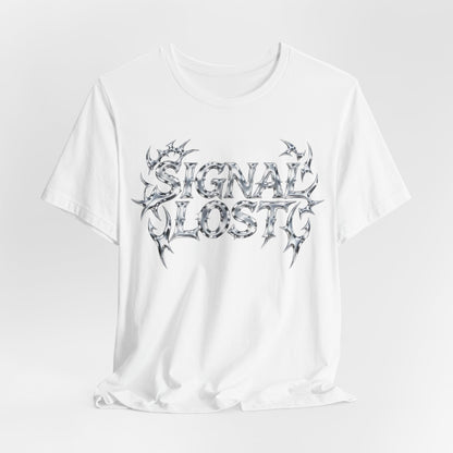 SIGNAL LOST Tee - Y2K Graphic Classic Cotton Top