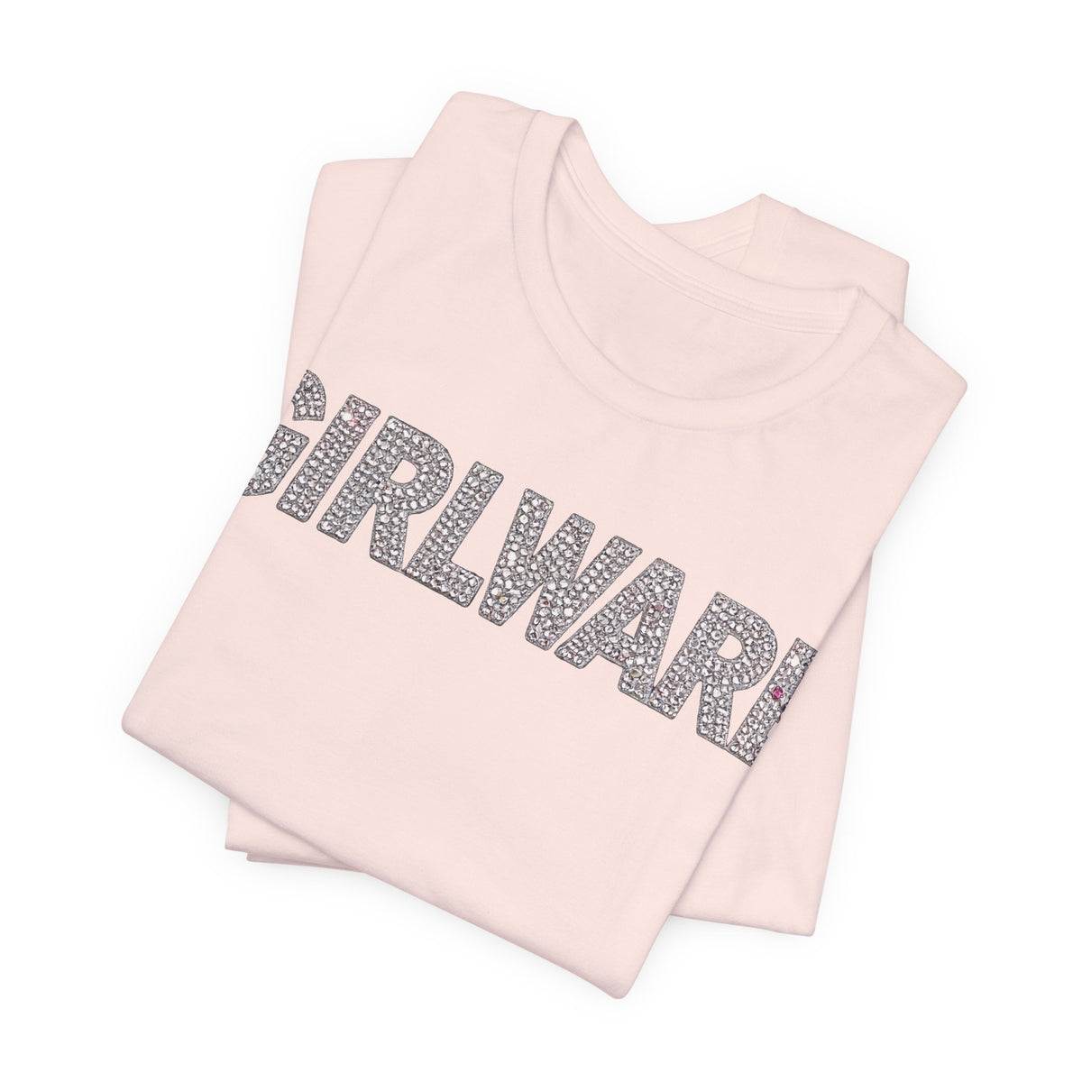 GIRLWARE Rhinestone Tee - Y2K Graphic Classic Cotton Top