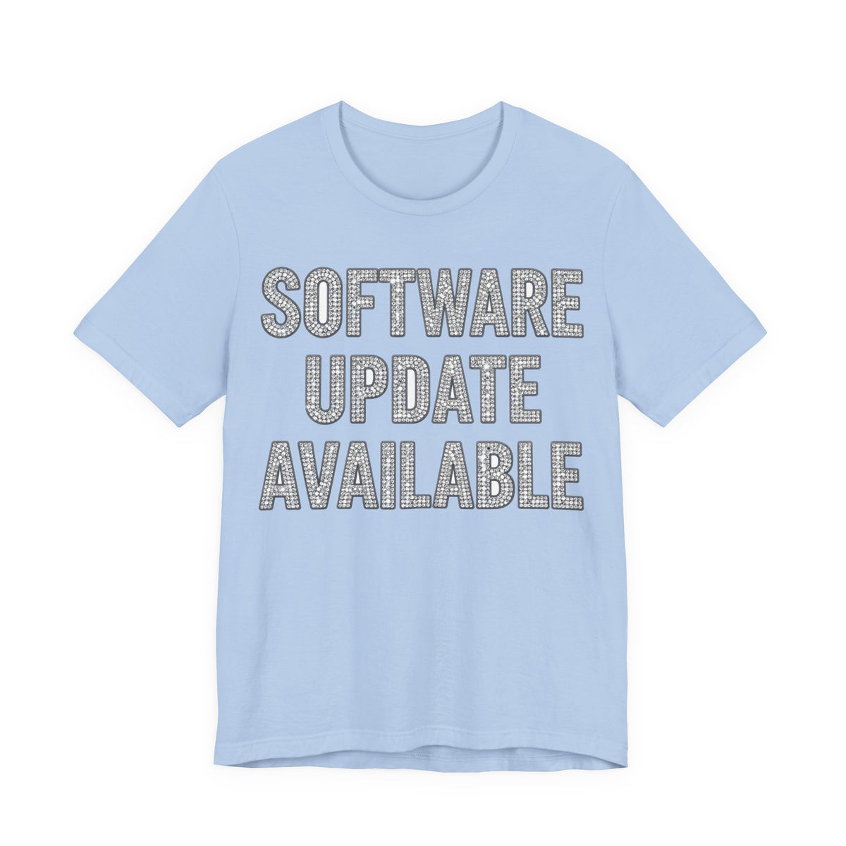 SOFTWARE UPDATE AVAILABLE Tee - Y2K Graphic Classic Cotton Top