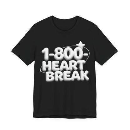 1-800-HEARTBREAK Tee - Y2K Graphic Classic Cotton Top
