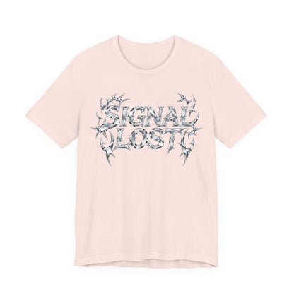 SIGNAL LOST Tee - Y2K Graphic Classic Cotton Top