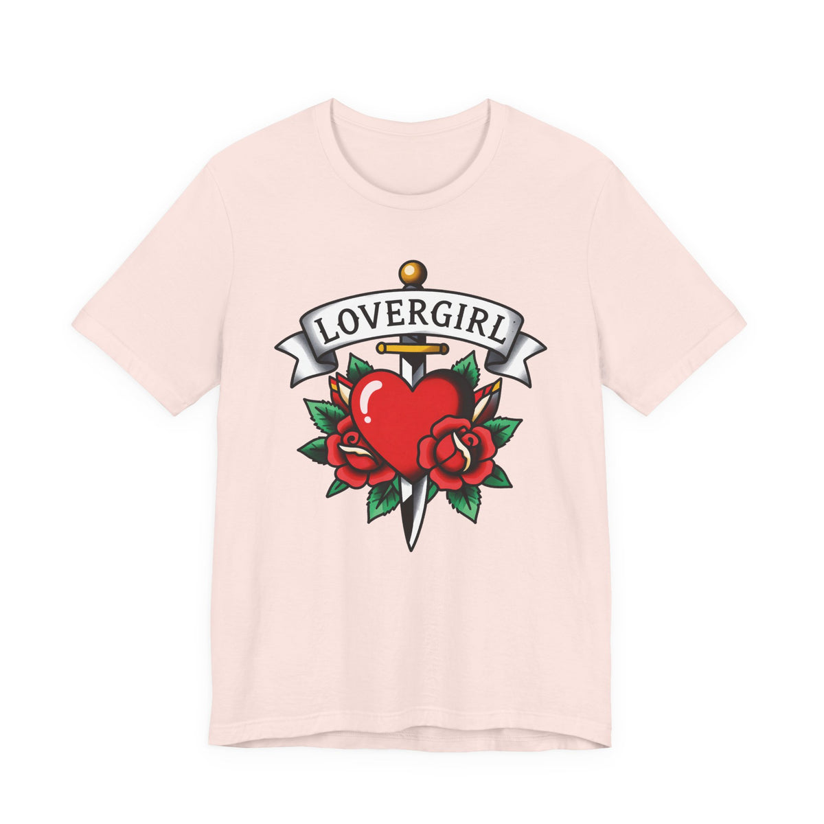 LOVERGIRL Tee - Y2K Graphic Classic Cotton Top