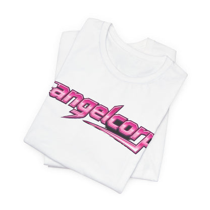 angelcorp Pink Racing Tee - Y2K Graphic Classic Cotton Top