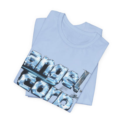angelcorp Ice Chrome Tee - Y2K Graphic Classic Cotton Top