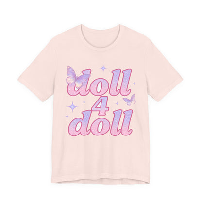 doll 4 doll Fairycore Tee - Y2K Graphic Classic Cotton Top