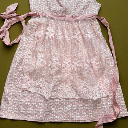 Baby Pink Lace Dirndl Dress Klara
