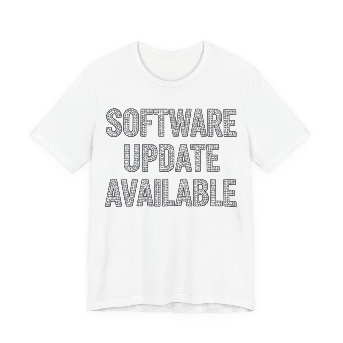 SOFTWARE UPDATE AVAILABLE Tee - Y2K Graphic Classic Cotton Top
